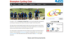 Desktop Screenshot of bramptoncyclingclub.com