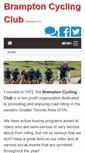 Mobile Screenshot of bramptoncyclingclub.com